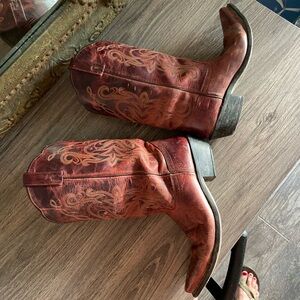 Women’s Red Cowboy Boots